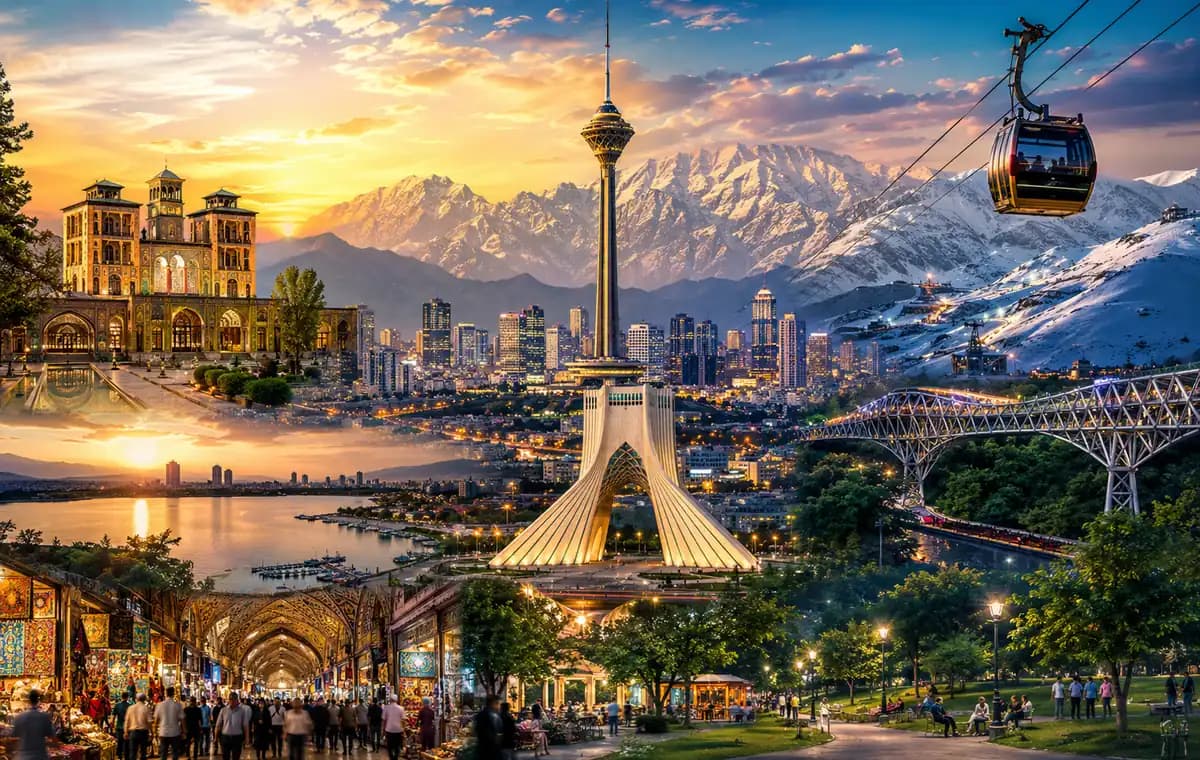 جاهای دیدنی تهران؛ ۵۰ مکان تماشایی برای تهران‌گردی