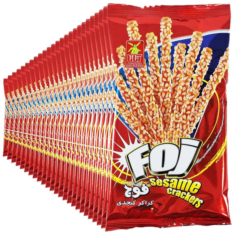 چوب شور فوج کنجدی آناتا - 35 گرم بسته 24 عددی — تصویر 2