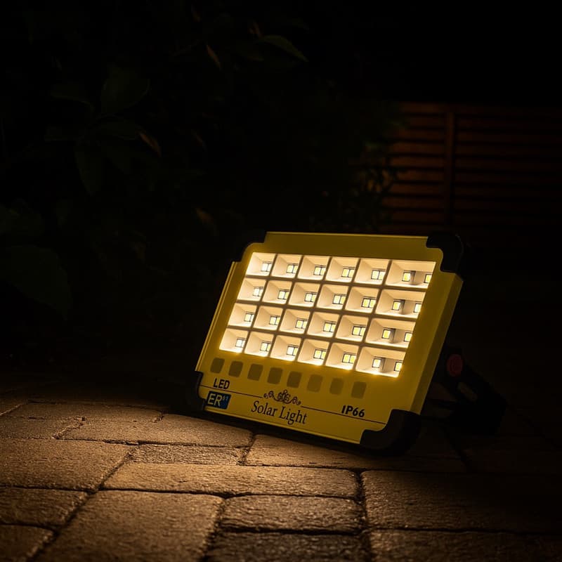 چراغ کمپینگ مدل 200w +ER با نور مهتابی — تصویر 4
