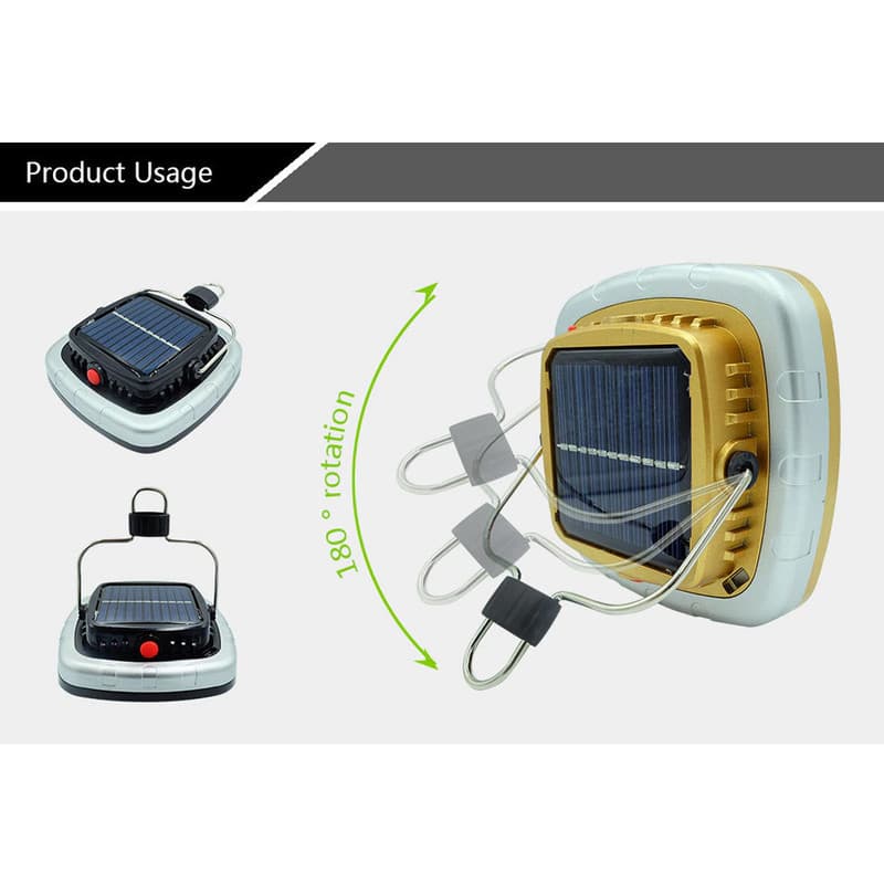 چراغ کمپینگ مدل SOLAR AS0506 — تصویر 3