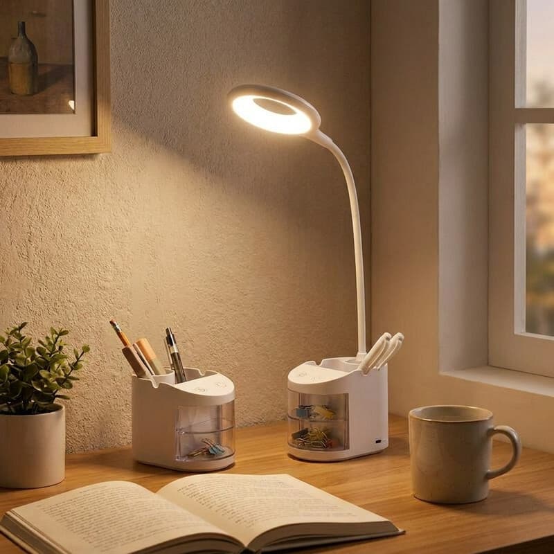 چراغ مطالعه ویداسی مدل شارژی کد WD-6087 — تصویر 2