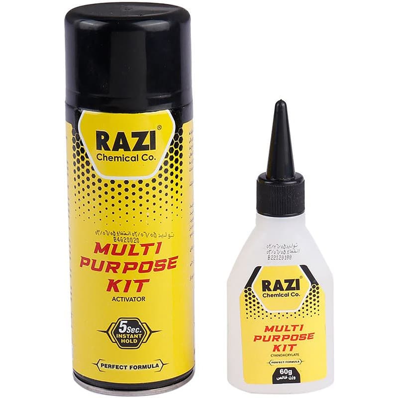 چسب 123 رازی مدل فیکس حجم 400 میلی لیتر — تصویر 3