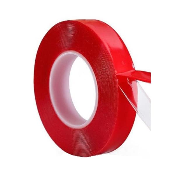 چسب دوطرفه بی رنگ ژله ای مدل REG10 عرض 2 سانتی متر — تصویر 2