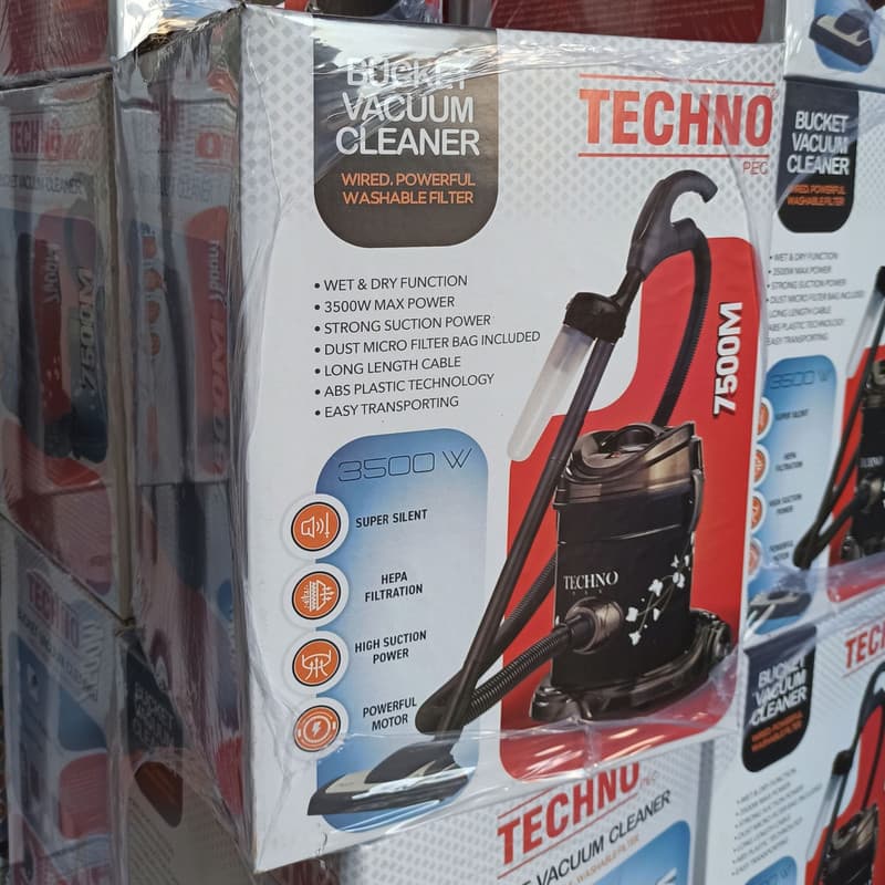 جاروبرقی 3500 وات تکنو مدل 7500 — تصویر 4