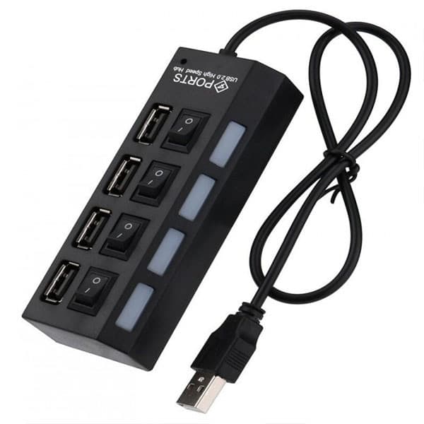 هاب 4 پورت USB 2.0 مدل HI-SPEED
