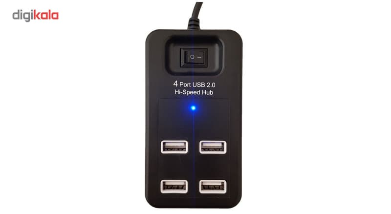هاب USB 2.0 چهار پورت مدل P-1601 — تصویر 2