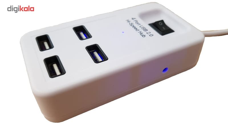 هاب USB 2.0 چهار پورت مدل P-1601 — تصویر 3