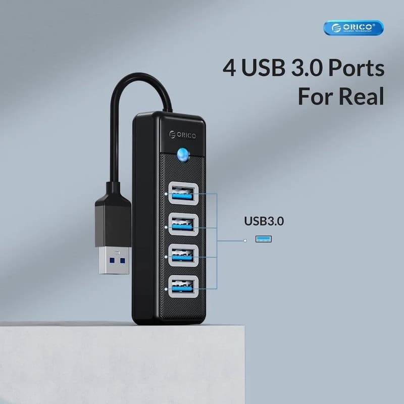 هاب USB3.0 چهار پورت اوریکو مدل PW4U-U3 — تصویر 3