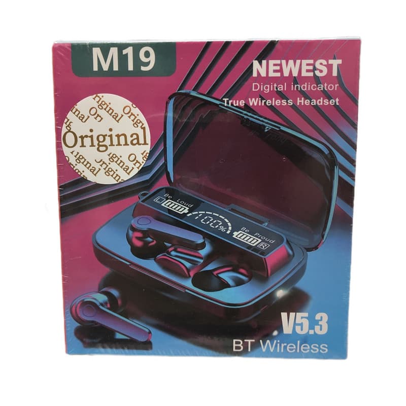 هدفون بلوتوثی مدل M19 V5.3 ORIGINAL — تصویر 3