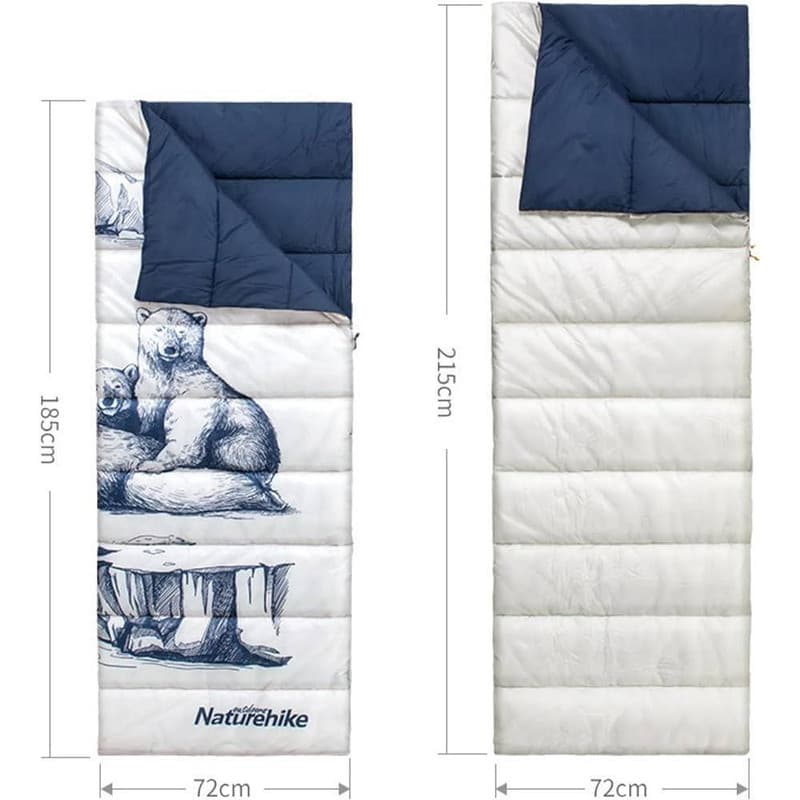 کیسه خواب دونفره نیچرهایک مدل NH19S016 — تصویر 2