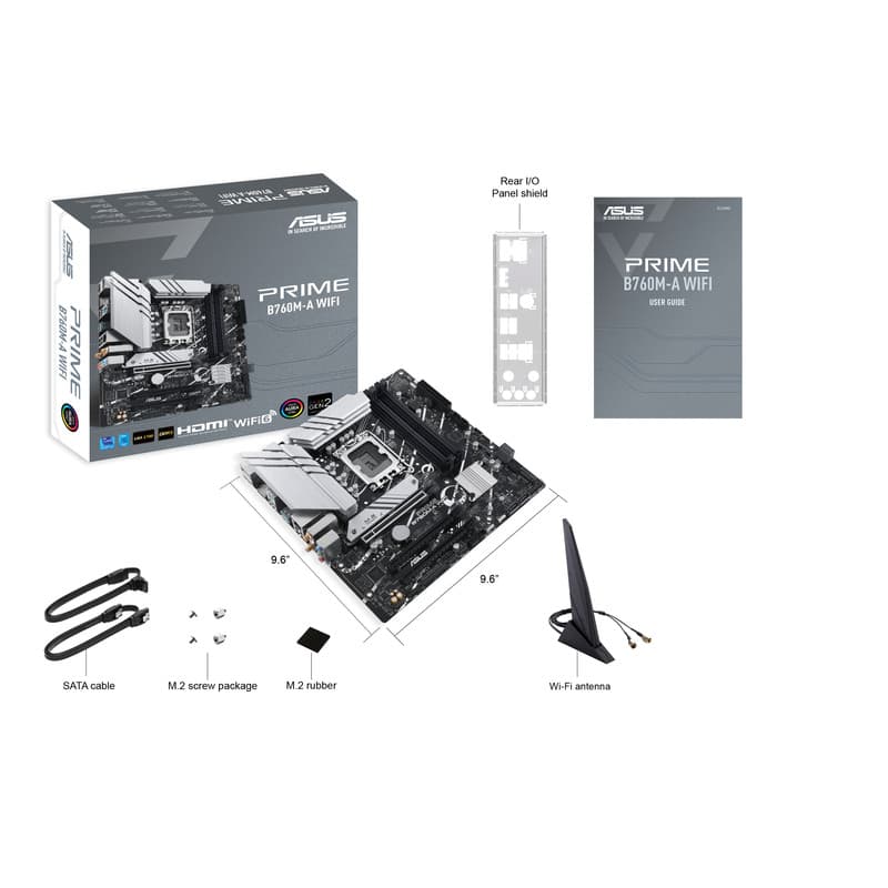 مادربرد ایسوس مدل PRIME B760M-A WIFI — تصویر 3