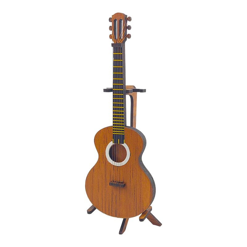 ماکت دکوری مدل ساز موسیقی طرح گیتار کلاسیک کد SG-13