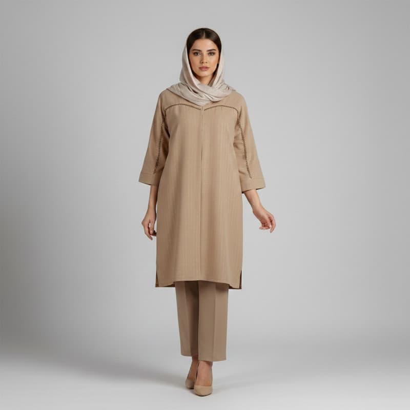 مانتو زنانه السانا مدل یاراد کد 211081