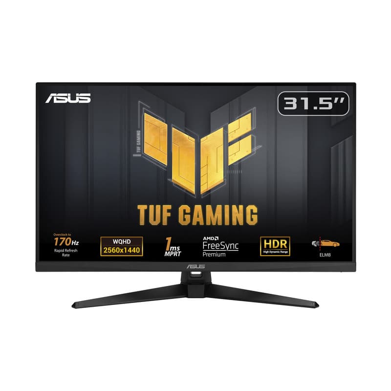 مانیتور گیمینگ 31.5 اینچ ایسوس مدل TUF GAMING VG32AQA1A — تصویر 2