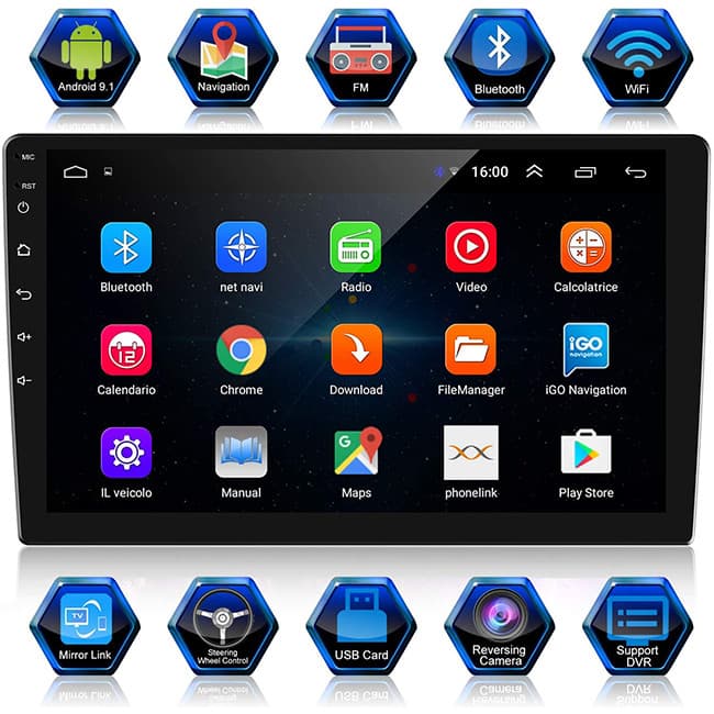 مانیتور خودرو مدل Android Car Stereo — تصویر 2
