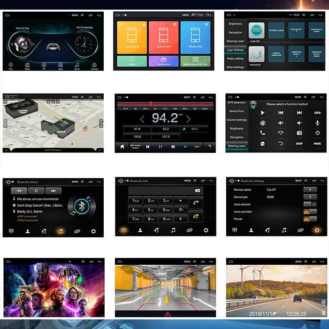 مانیتور خودرو مدل Android Car Stereo — تصویر 4