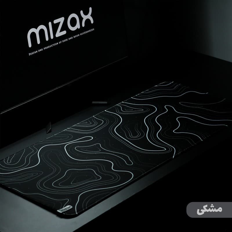 ماوس پد مخصوص بازی میزاکس مدل K101 — تصویر 2