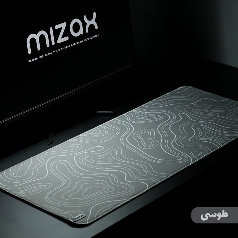 ماوس پد مخصوص بازی میزاکس مدل K101 — تصویر 3