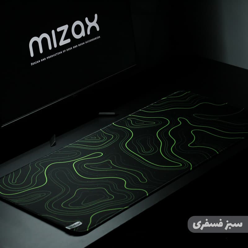 ماوس پد مخصوص بازی میزاکس مدل K101 — تصویر 4