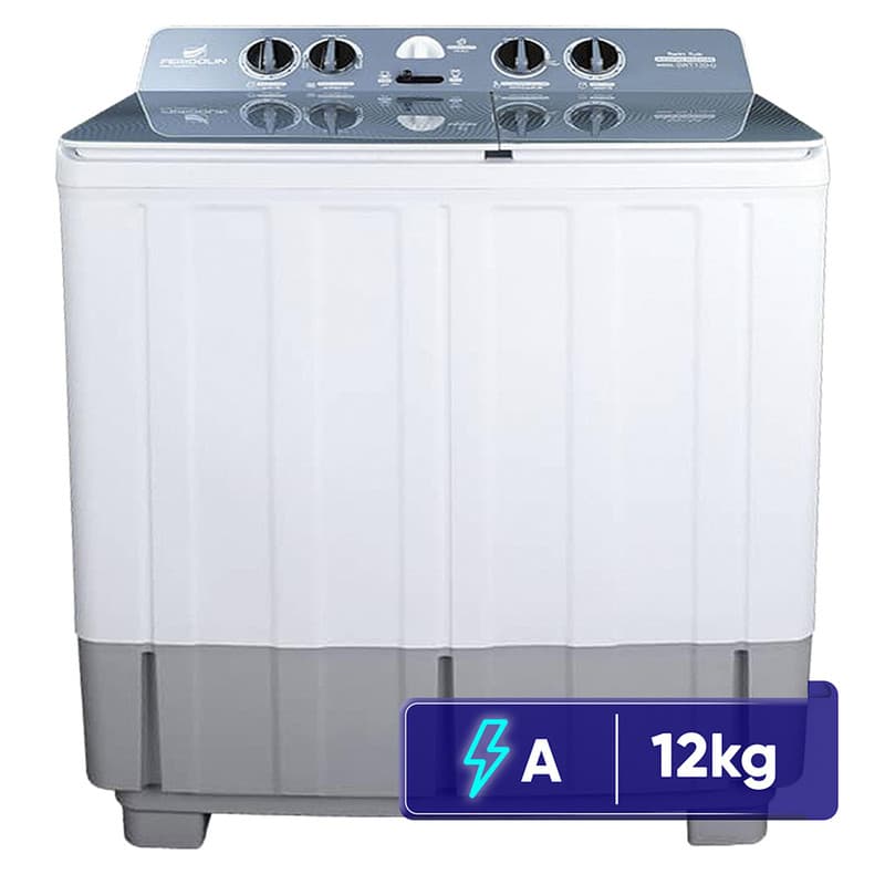 ماشین لباسشویی 12 کیلوگرم نیمه اتوماتیک فریدولین مدل Swt120g