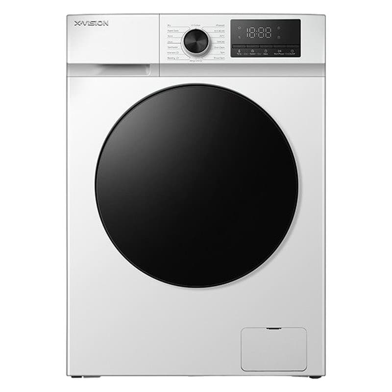 ماشین لباسشویی 8 کیلوگرم اتوماتیک ایکس ویژن مدل TF84-AWBL/ASBL — تصویر 2