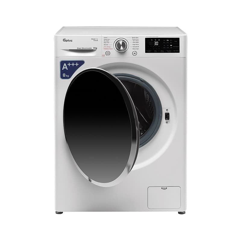 ماشین لباسشویی 8 کیلوگرم اتوماتیک جی پلاس مدل GWM-R808W — تصویر 3