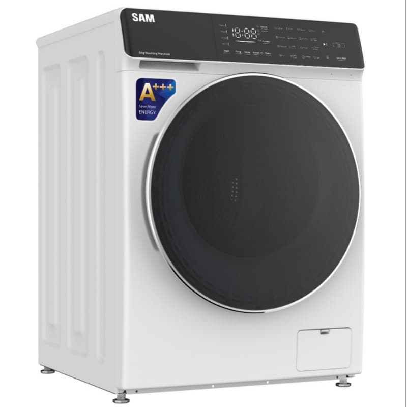 ماشین لباسشویی 9 کیلوگرم اتوماتیک سام مدل DD-P1485/W — تصویر 3