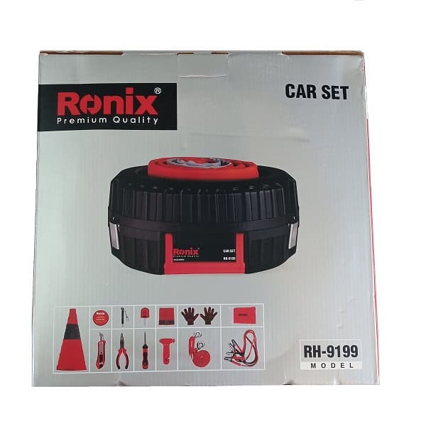مجموعه ابزار خودرو رونیکس مدل RH- 9199 مجموعه 14 عددی — تصویر 3