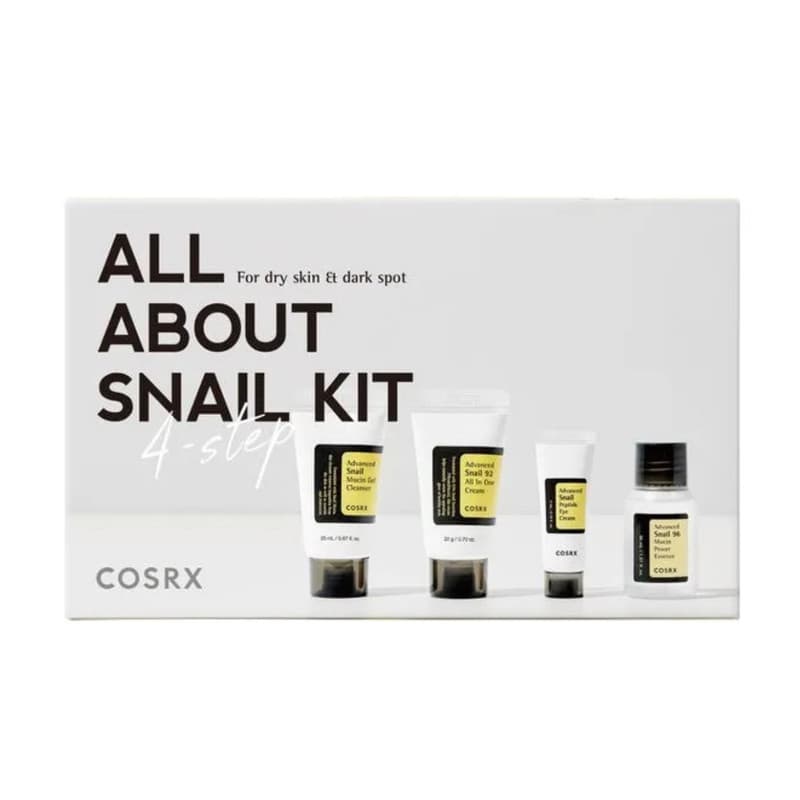 مجموعه مراقبت از پوست کوزارکس مدل snail-kit بسته 4 عددی — تصویر 2