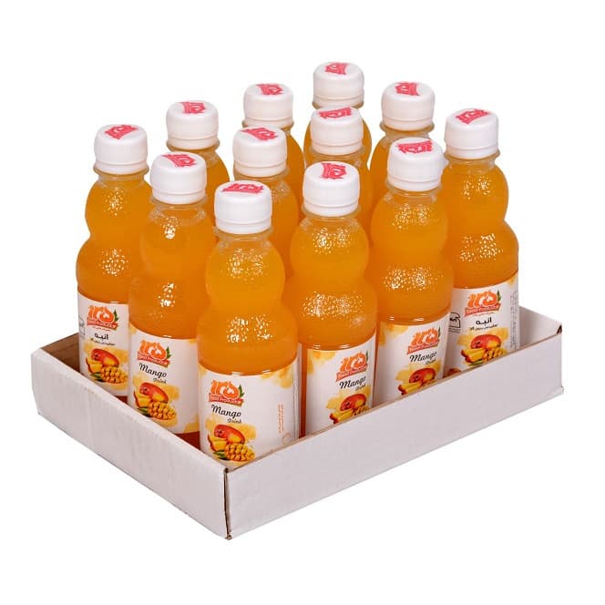 نوشیدنی بدون گاز انبه 125 - 290 میلی لیتر بسته 12 عددی