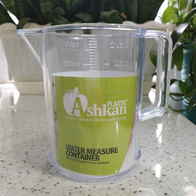 پیمانه اندازه گیری اشکان پلاستیک مدل مدرج — تصویر 4