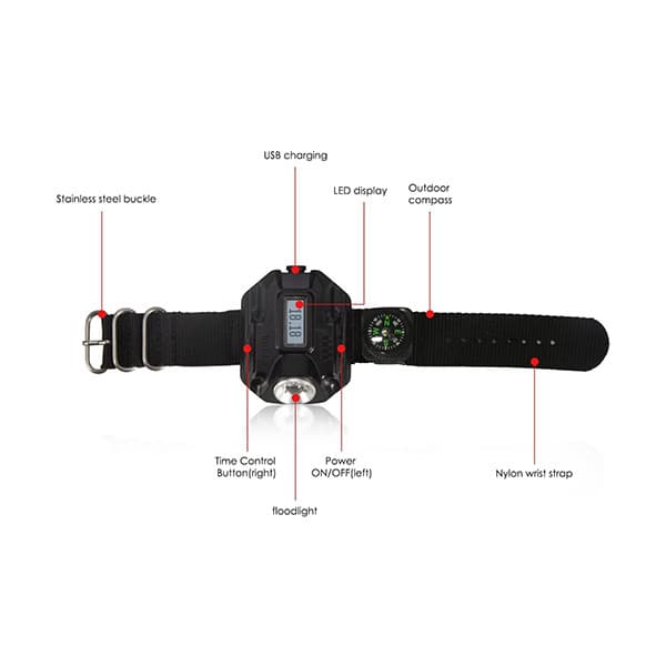 ساعت مچی دیجیتال مدل HT-1188 — تصویر 3
