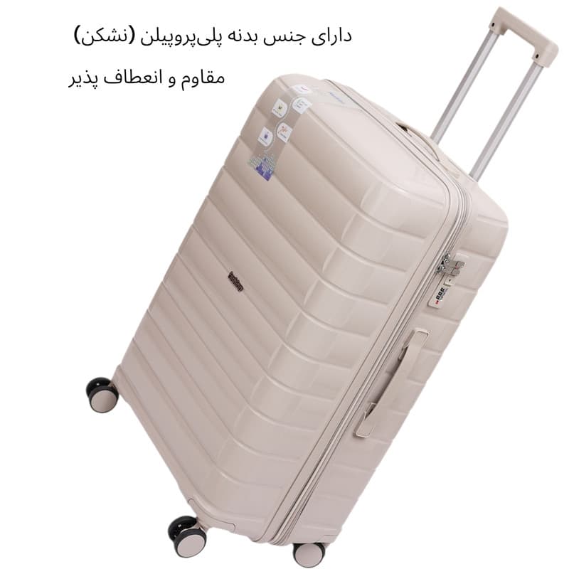 ست چهار عددی چمدان فشن مدل FSN6767 — تصویر 3
