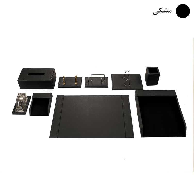 ست لوازم اداری رومیزی مدل V901 مجموعه 9 عددی — تصویر 2