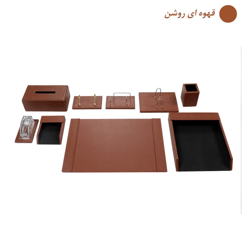 ست لوازم اداری رومیزی مدل V903 مجموعه 9 عددی — تصویر 2