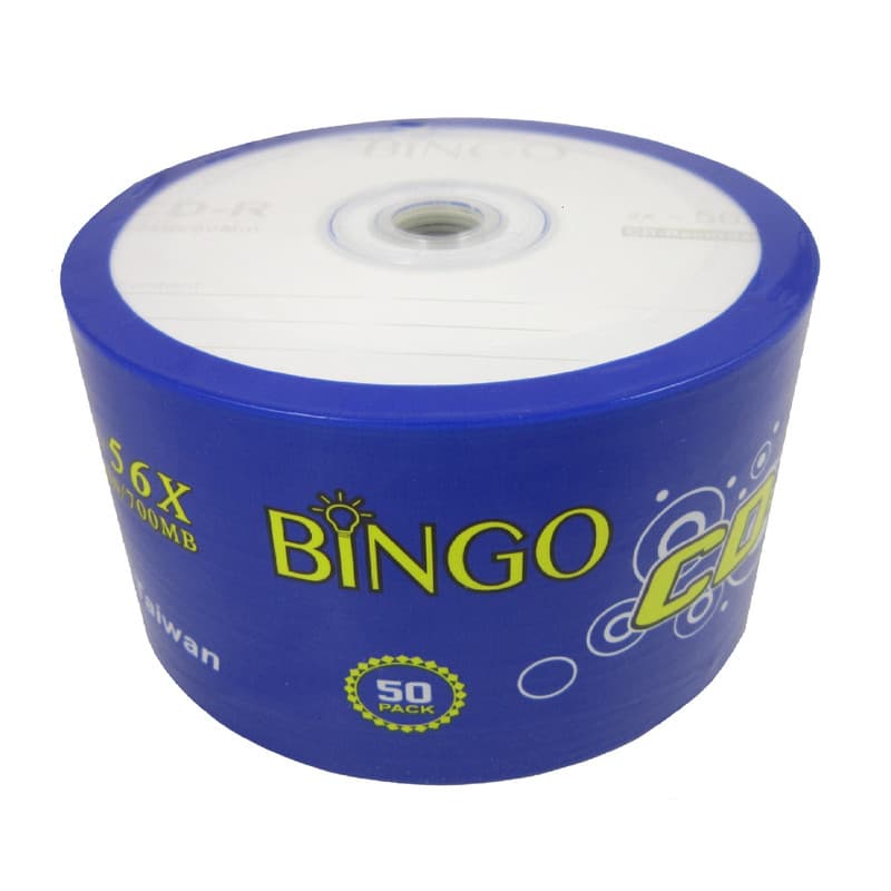 سی دی خام بینگو مدل CD-R بسته 50 عددی — تصویر 2