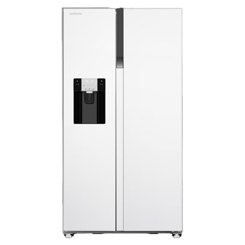 یخچال فریزر ساید بای ساید 27 فوت ایکس ویژن مدل HS550-WI/SI — تصویر 2