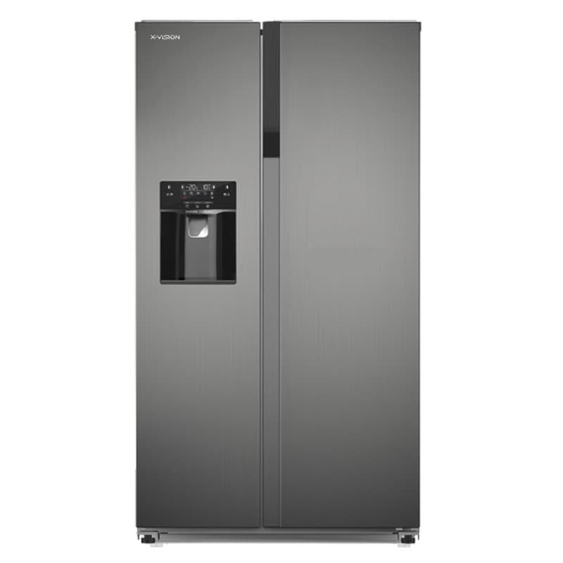 یخچال فریزر ساید بای ساید 28 فوت ایکس ویژن مدل HS600-WI/SI — تصویر 3