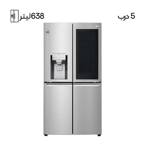 یخچال فریزر ساید بای ساید 30 فوت ال جی مدل GM-X945NS9F — تصویر 3