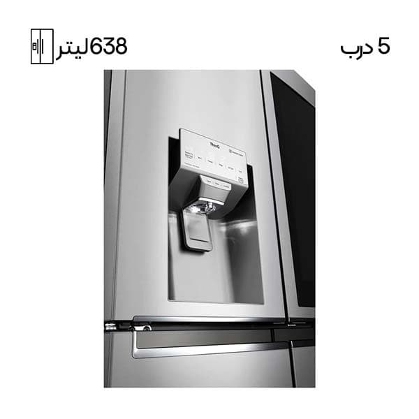 یخچال فریزر ساید بای ساید 30 فوت ال جی مدل GM-X945NS9F — تصویر 4