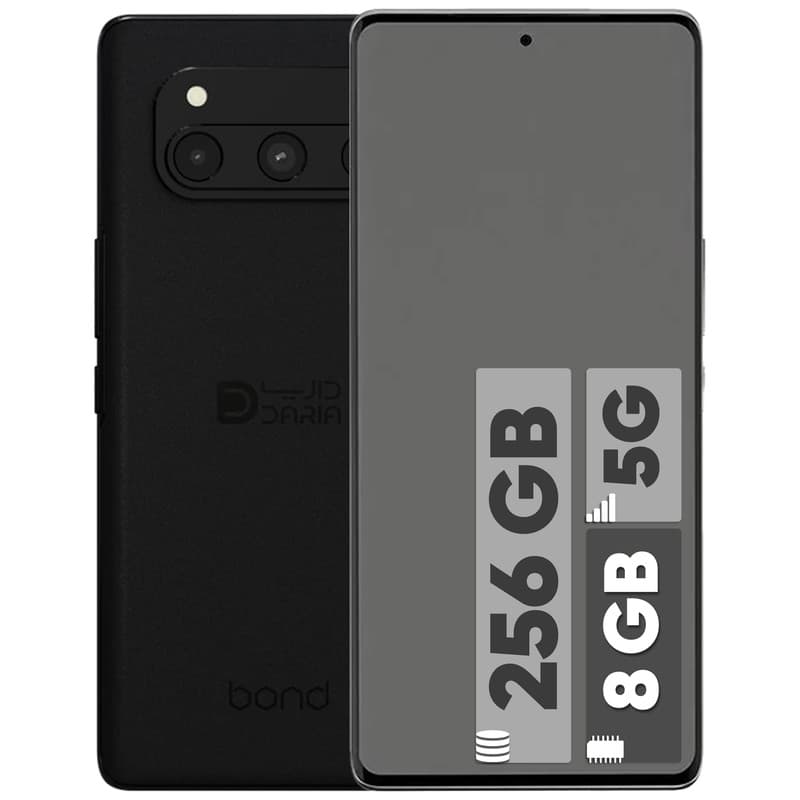 گوشی موبایل داریا مدل bond 5G دو سیم کارت ظرفیت 256 گیگابایت و رم 8 گیگابایت — تصویر 1