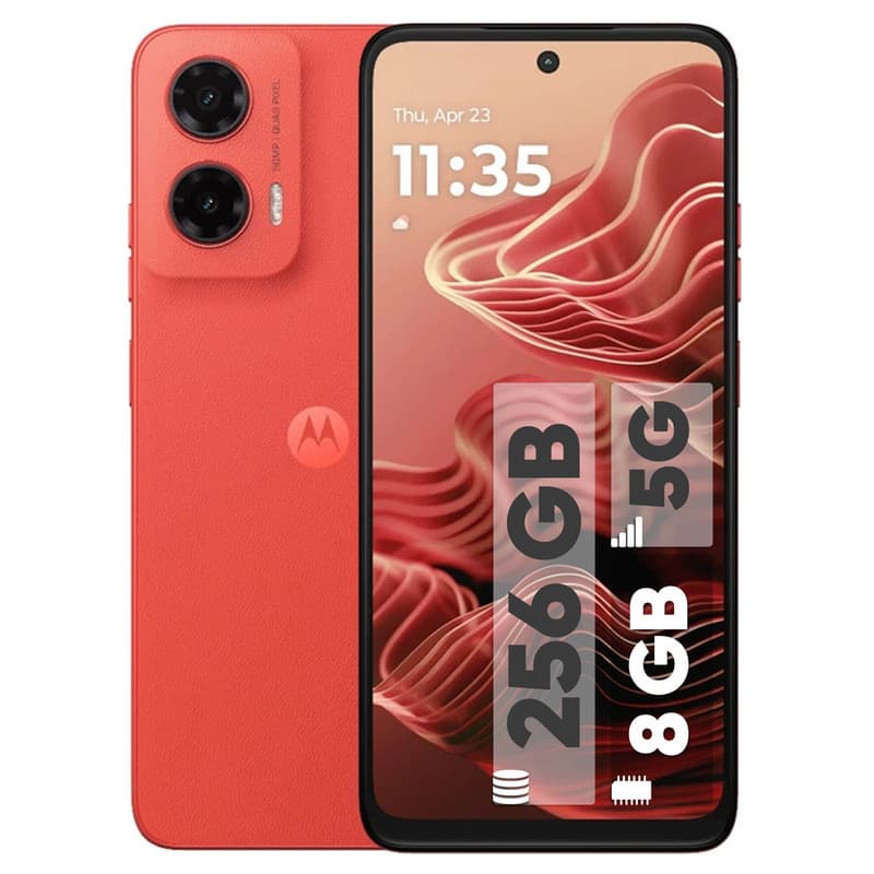 گوشی موبایل موتورولا مدل Moto G35 دو سیم کارت ظرفیت 256 گیگابایت و رم 8 گیگابایت — تصویر 1