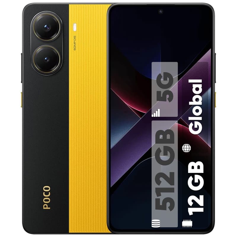 گوشی موبایل شیائومی مدل Poco X7 Pro دو سیم کارت ظرفیت 512 گیگابایت و رم 12 گیگابایت - گلوبال — تصویر 1