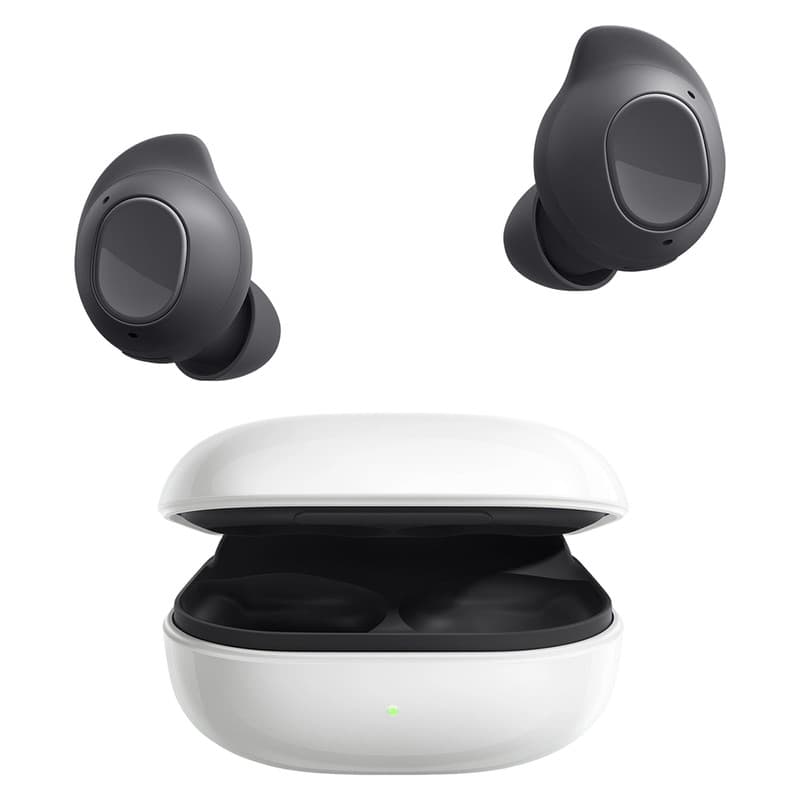 هدفون بلوتوثی سامسونگ مدل Galaxy Buds FE با نویز کنسلینگ فعال (ANC)، درگاه شارژ USB Type-C، دارای میکروفون دوگانه، مقاوم در برابر رطوبت و عرق — تصویر 1