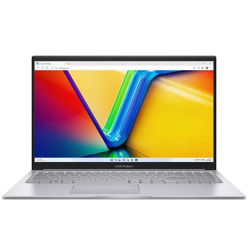 لپ تاپ 15.6 اینچی ایسوس مدل Vivobook 15 A1504VA-i7 1355U-8GB DDR4 3200MHz-512GB SSD-TN-Fingerprint-Backlit — تصویر 1