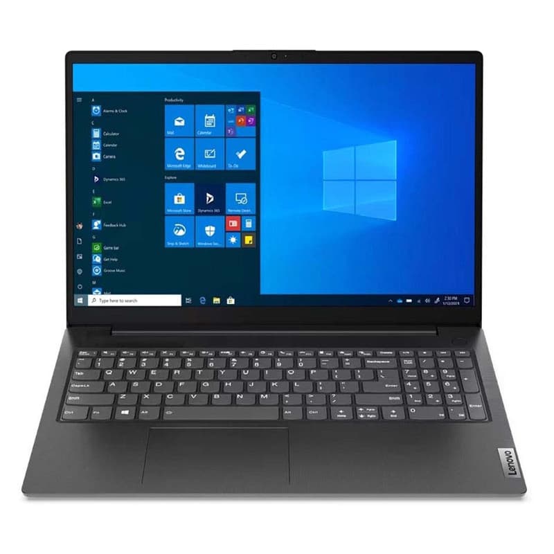 لپ تاپ لنوو مدل V15 G2 IJL با پردازنده Celeron N4500، رم DDR4 8GB با فرکانس 2933MHz، حافظه SSD با ظرفیت 256GB، نمایشگر 15.6 اینچ TN با وضوح Full HD، کاستوم شده — تصویر 1