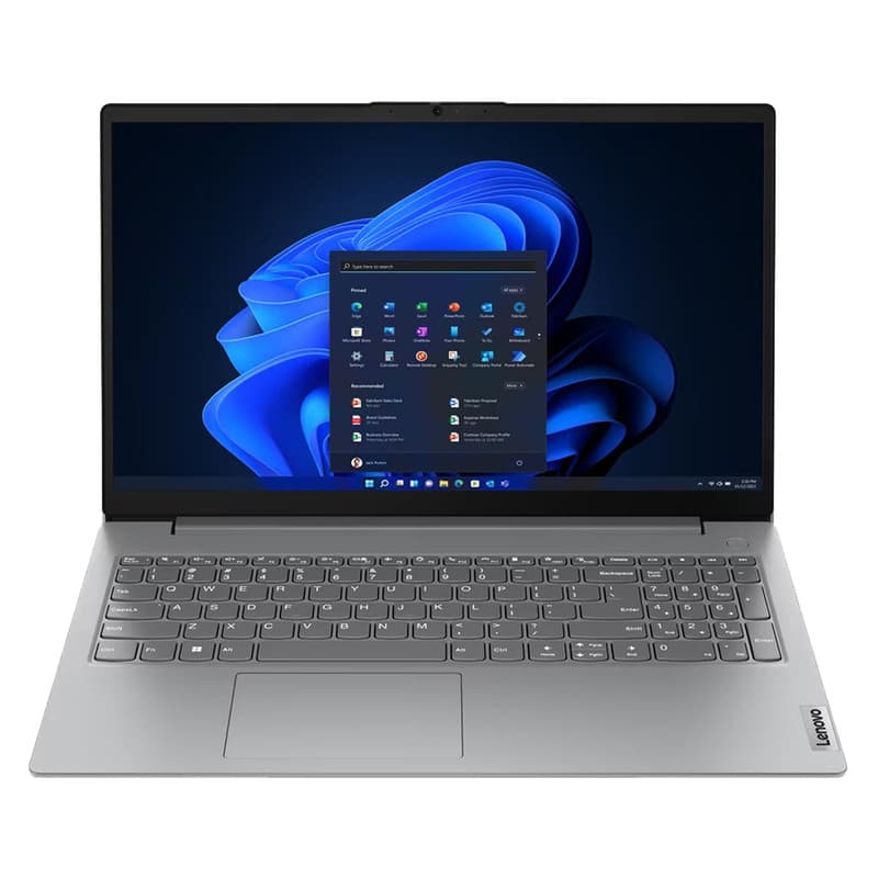 لپ تاپ لنوو مدل V15 G4 AMN با پردازنده Ryzen 3-7320U، رم LPDDR5 8GB با فرکانس 5500MHz، حافظه SSD با ظرفیت 256GB، نمایشگر 15.6 اینچ TN با وضوح Full HD — تصویر 1