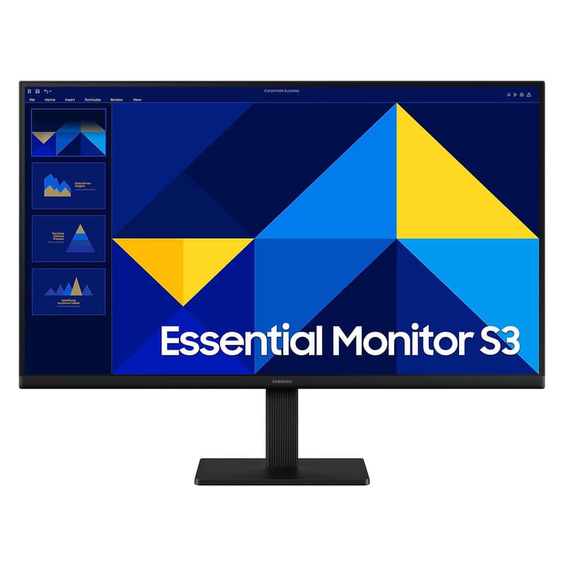مانیتور 27 اینچ سامسونگ مدل Essential Monitor S3 S30GD LS27D300GAMXUE — تصویر 1