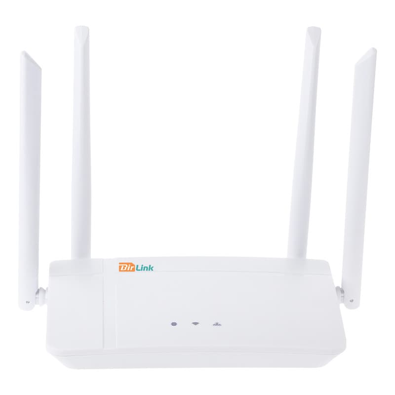 مودم روتر سیم کارتی بی سیم 4G LTE بیرلینک مدل WL422 با فناوری Wi-Fi 6، سرعت دانلود 150Mbps، پورت LAN و USB Type-C، 4 آنتن 5dBi، پشتیبانی از SMS و قفل باند — تصویر 1