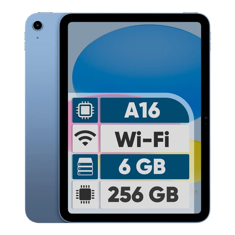 تبلت 11 اینچ اپل مدل iPad 2025 Wi-Fi ظرفیت 256 گیگابایت و رم 6 گیگابایت — تصویر 1
